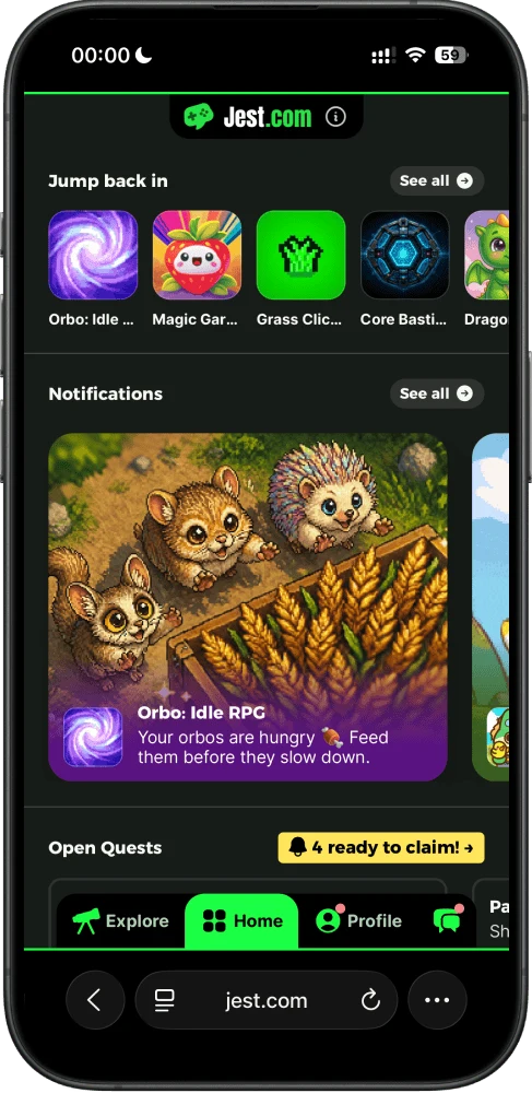 Home notification